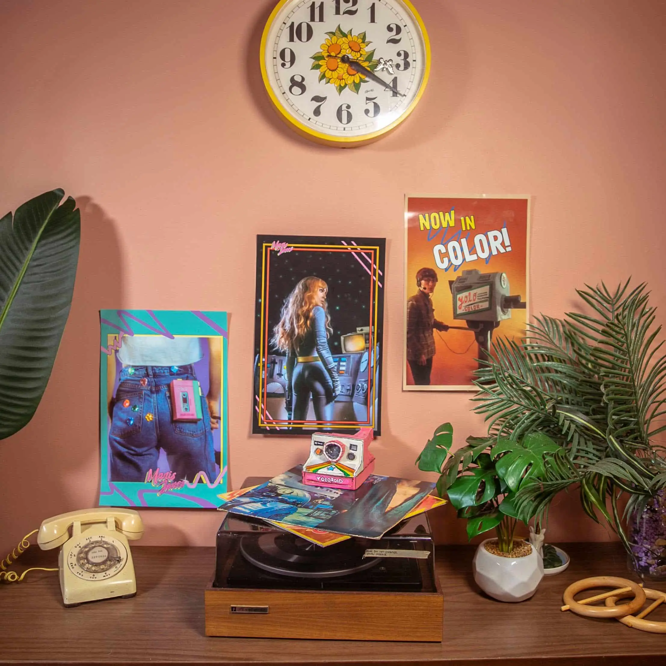 retro 70s room