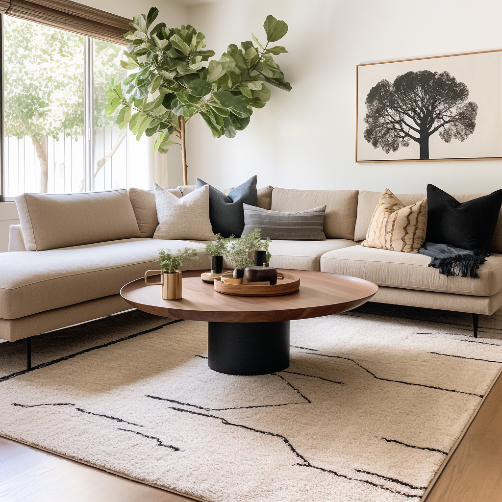 How to Place a Rug under a Sectional Sofa: Mastering the Art of Rug Placement Revamp Your Living Space: Essential Tips on Rugs and Sectionals