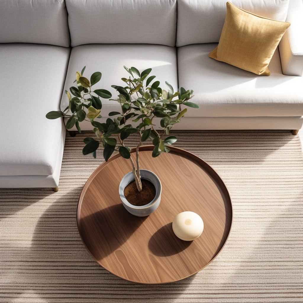 How to Place a Rug under a Sectional Sofa: The Art of Rug Placement